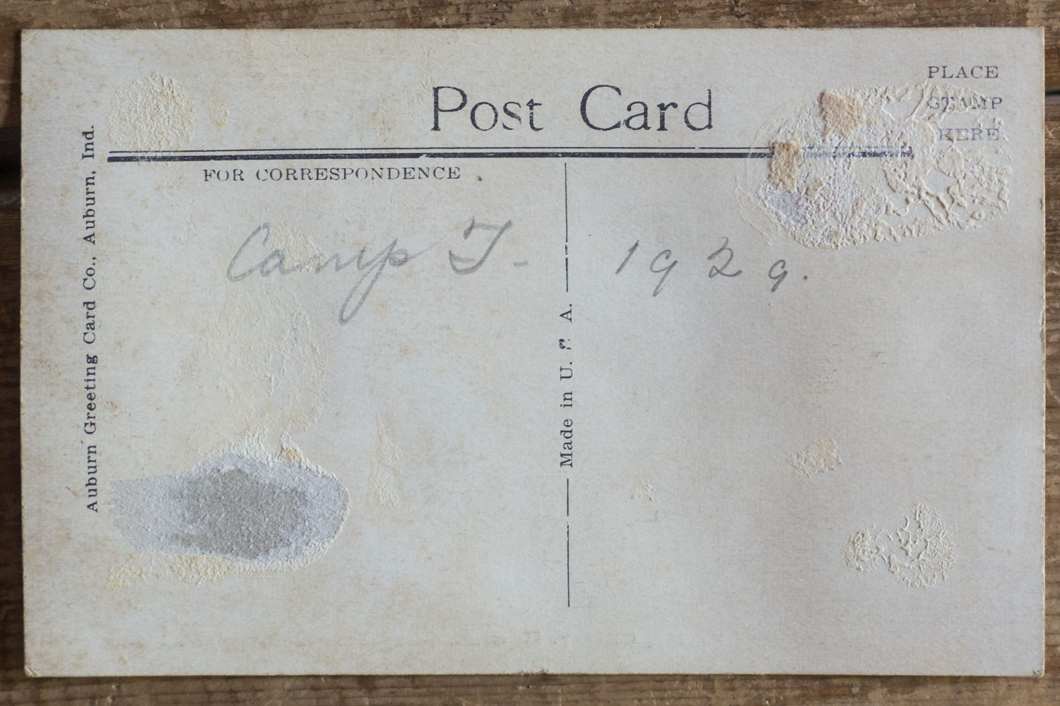 1929 Camp Tecumseh Postcards-8